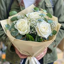 Букет цветов из:  Розы #REPLACE_PRED# Красноармейское Самарская область