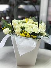 Цветочная композиция из Розы  в Красноармейское Самарская область